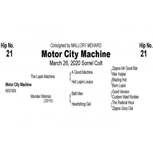 LOT  21 - MOTOR CITY MACHINE