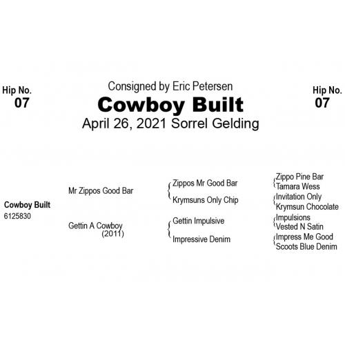 LOT  07 - Cowboy Built