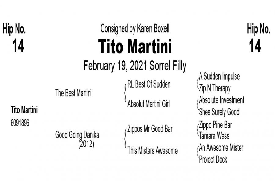 LOT  14 -  Tito Martini